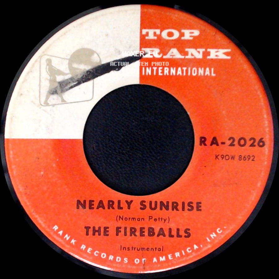 The Fireballs - Bulldog / Nearly Sunrise side B
