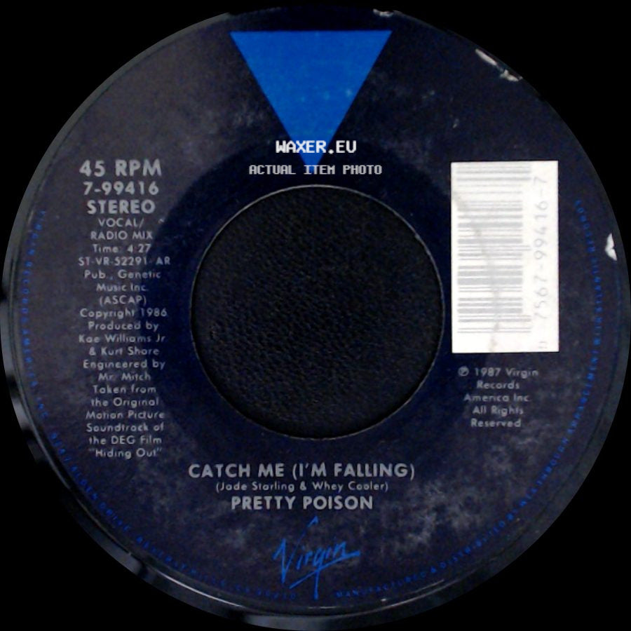 Pretty Poison - Catch Me (I'm Falling) / Catch Me (I'm Falling) side A