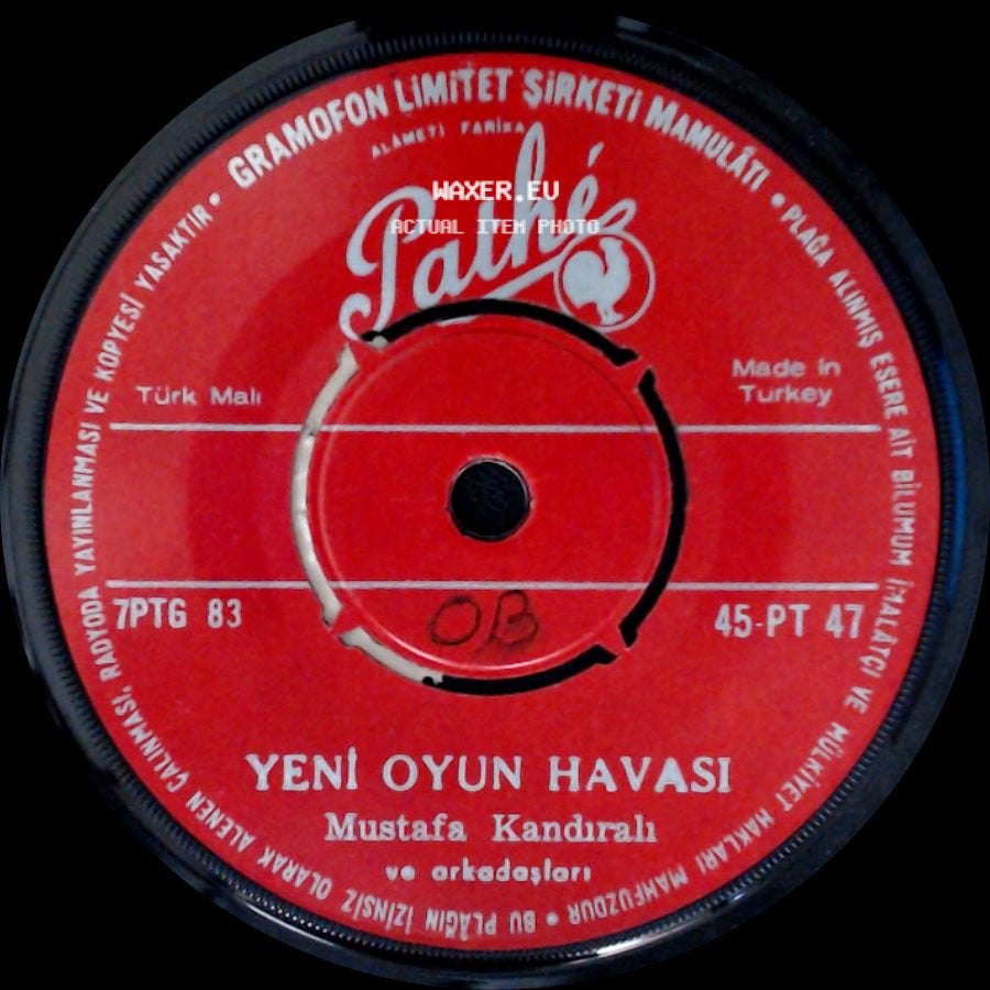 Mustafa Kandıralı Ve Arkadaşları - Yeni Oyun Havası / Yeni Salon Çiftetellisi side A