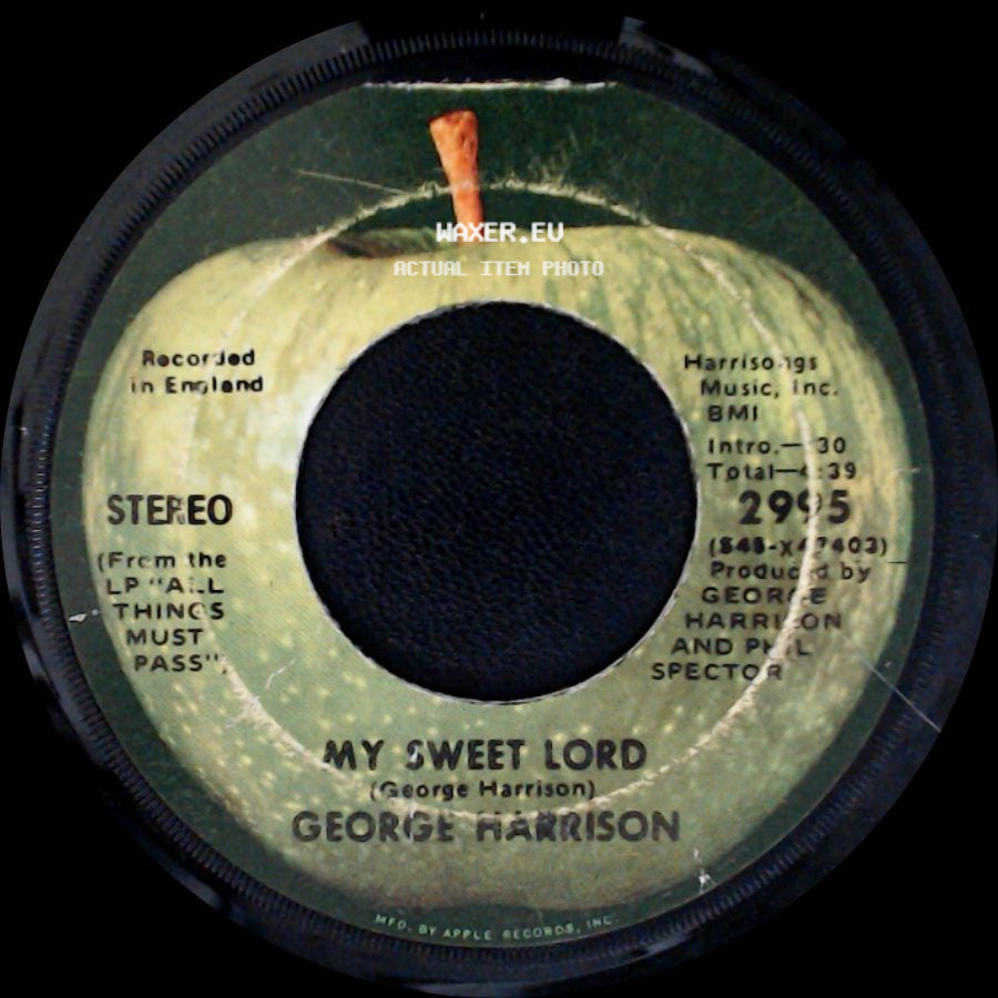 George Harrison - My Sweet Lord / Isn't It A Pity side A