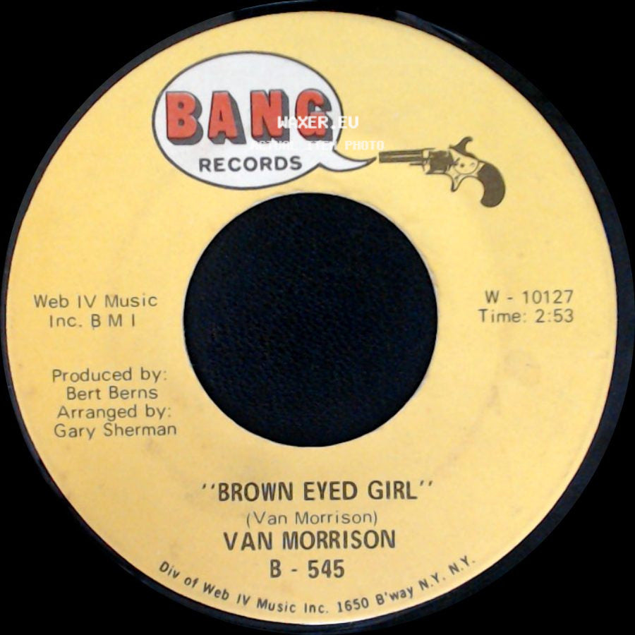 Van Morrison - Brown Eyed Girl / Goodbye Baby (Baby Goodbye) side A