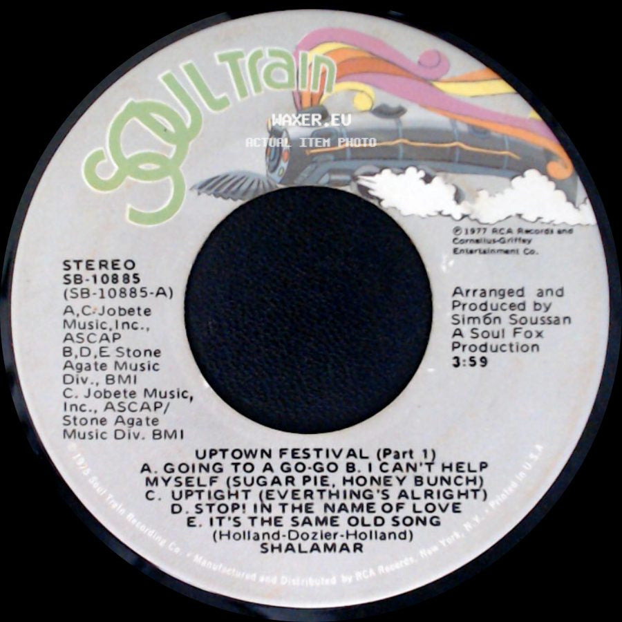 Shalamar - Uptown Festival (Part 2) / Uptown Festival (Part 1) side B