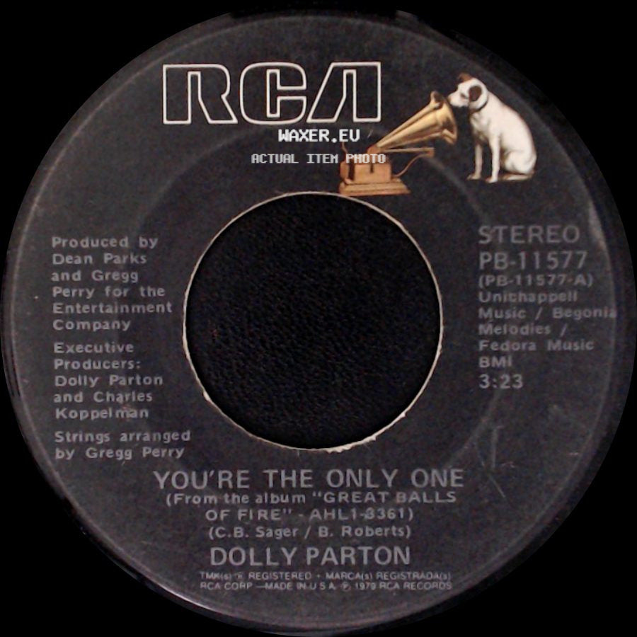 Dolly Parton - Down / You're The Only One side B