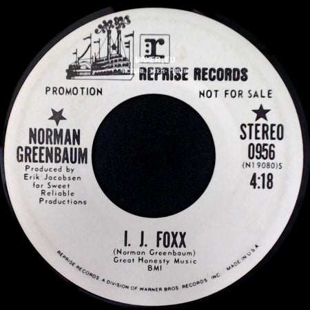 Norman Greenbaum - Rhode Island Red / I. J. Foxx side B