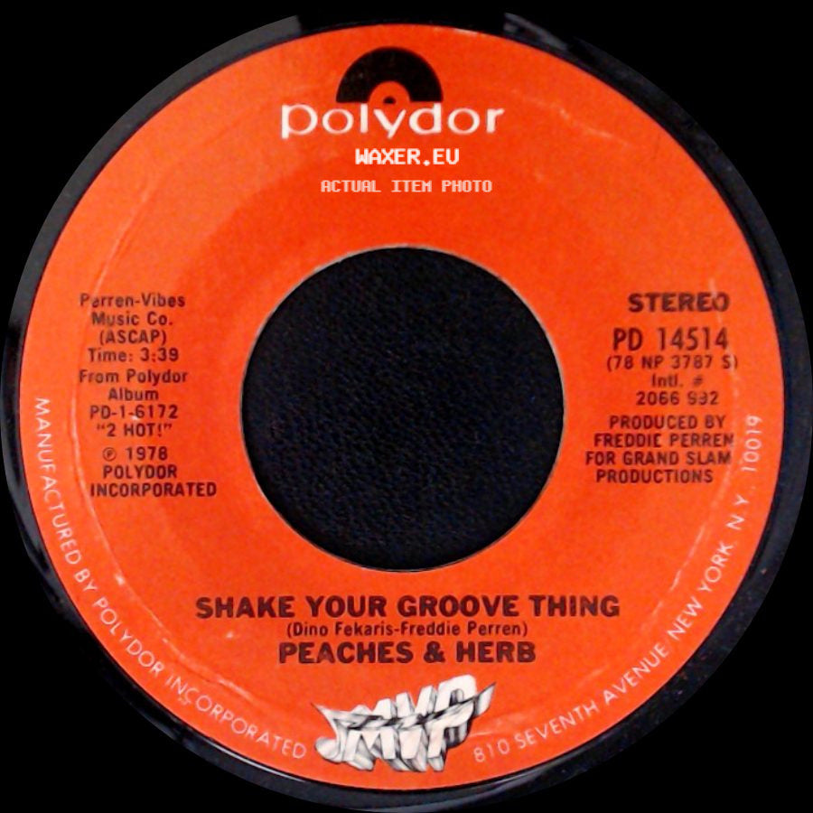 Peaches & Herb - All Your Love (Give It Here) / Shake Your Groove Thing side B