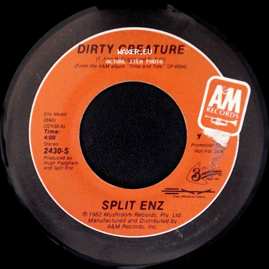 Split Enz - Dirty Creature / Dirty Creature side A