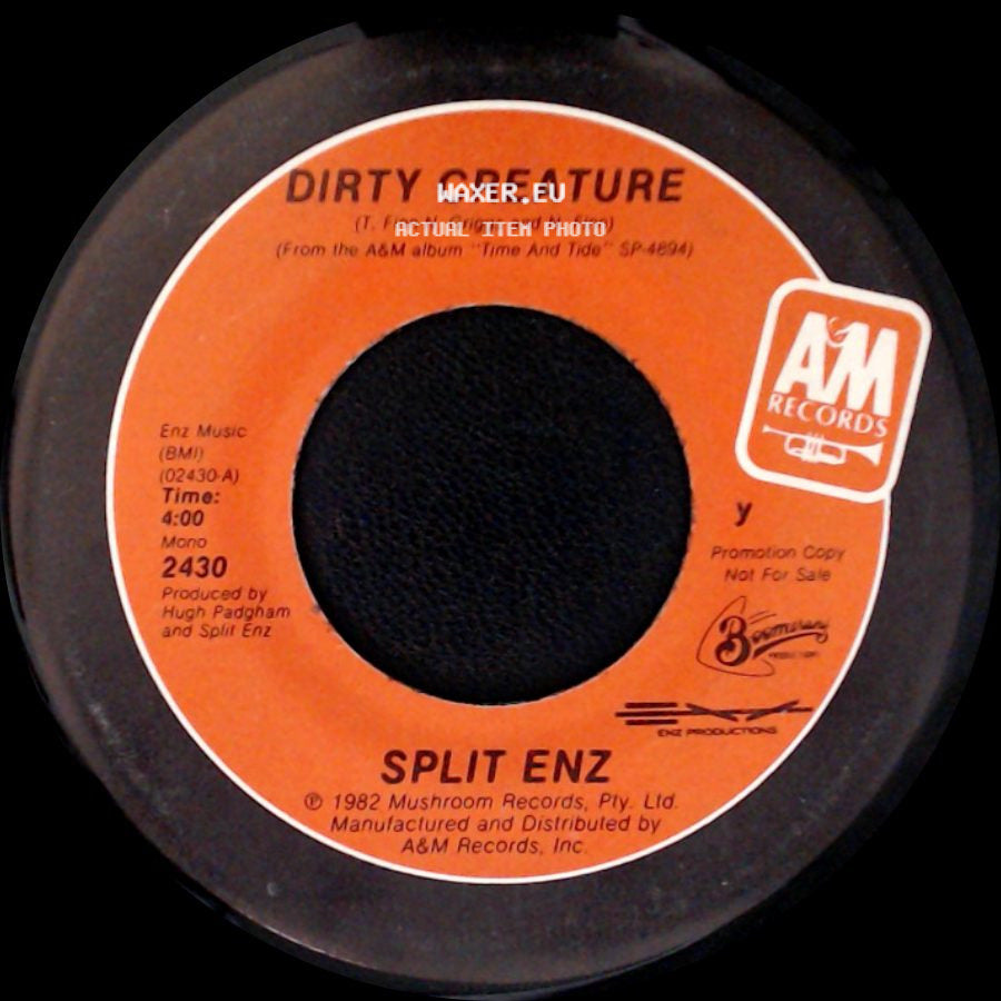 Split Enz - Dirty Creature / Dirty Creature side B