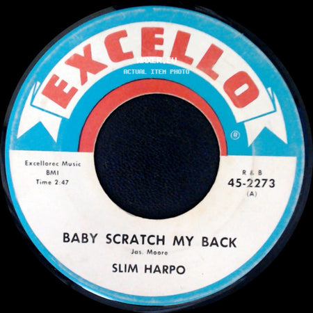 Slim Harpo - Baby Scratch My Back / I'm Gonna Miss You (Like The Devil) side A