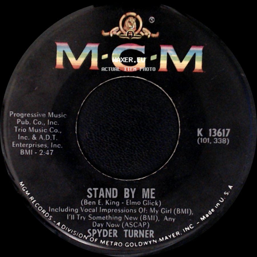 Spyder Turner - You're Good Enough For Me / Stand By Me side B