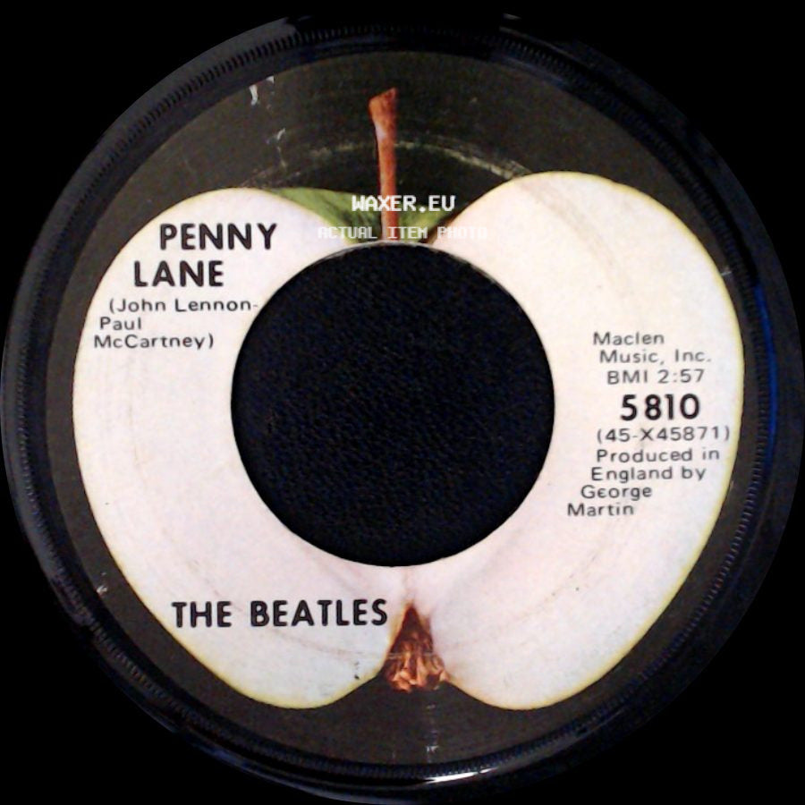 The Beatles - Penny Lane / Strawberry Fields Forever side A