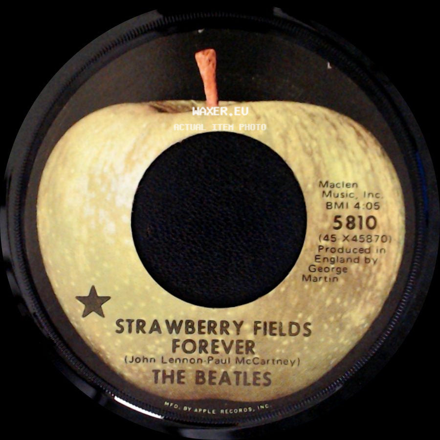 The Beatles - Penny Lane / Strawberry Fields Forever side B