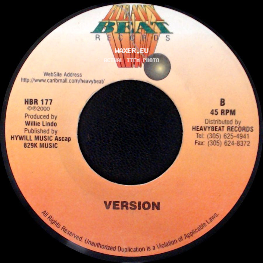 Kashief Lindo - I Got The Time / Version side B