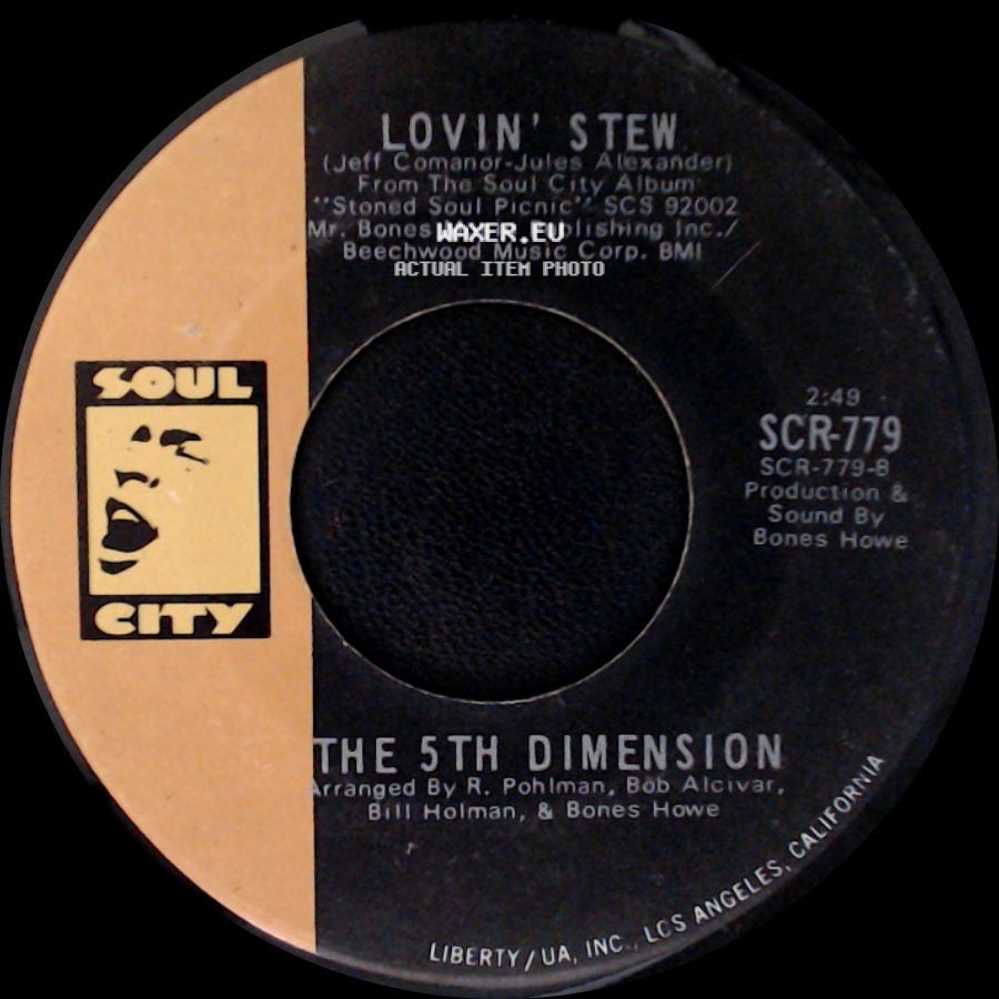 The 5Th Dimension - Wedding Bell Blues / Lovin' Stew side B