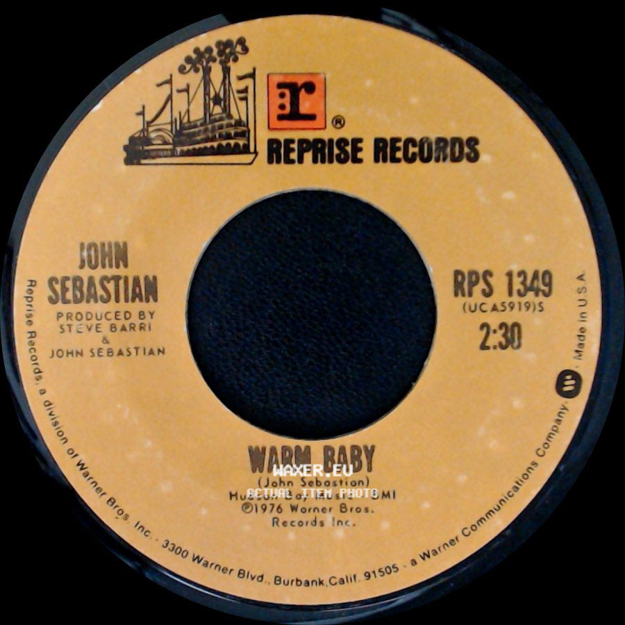 John Sebastian - Warm Baby / Welcome Back side A