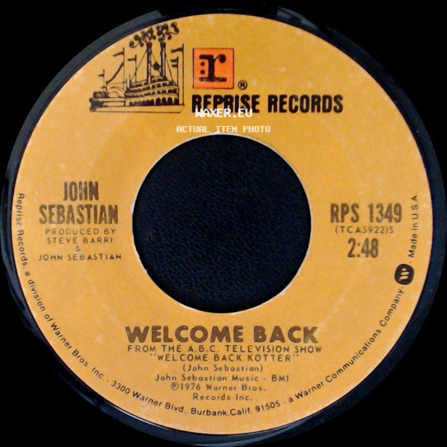 John Sebastian - Warm Baby / Welcome Back side B
