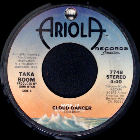 Taka Boom - Night Dancin' / Cloud Dancer side B