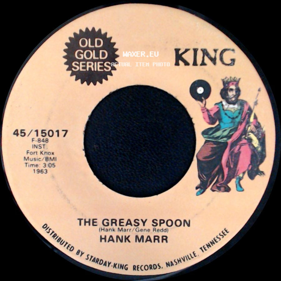 Hank Marr - The Greasy Spoon / Tonk Game side A