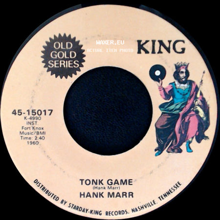 Hank Marr - The Greasy Spoon / Tonk Game side B