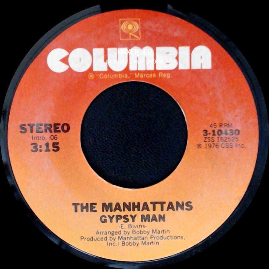The Manhattans - Gypsy Man / I Kinda Miss You side A