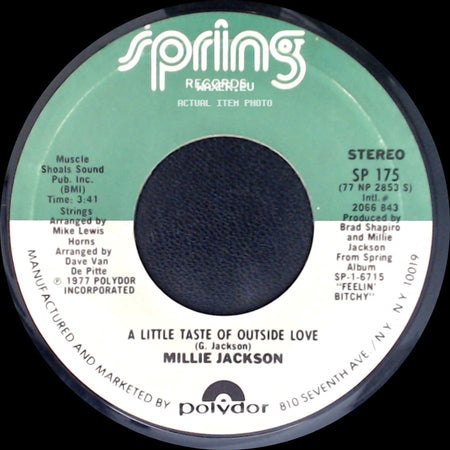 Millie Jackson - A Little Taste Of Outside Love / If You're Not Back In Love By Monday side A