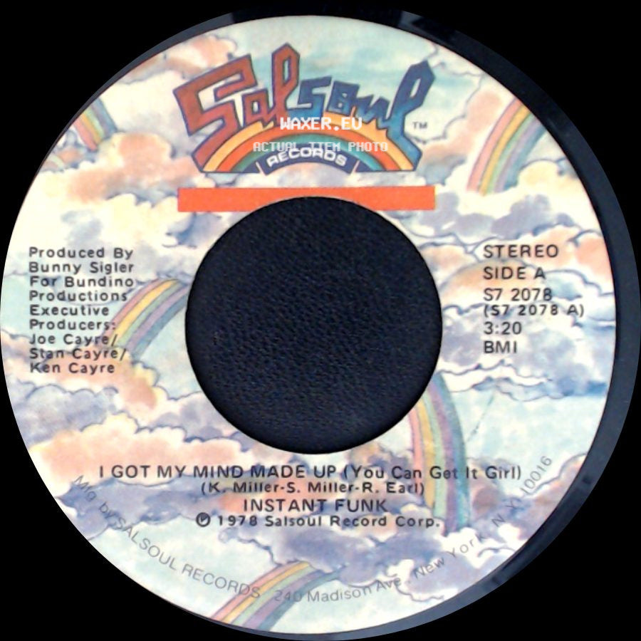 Instant Funk - I Got My Mind Made Up (You Can Get It Girl) / Wide World Of Sports side A