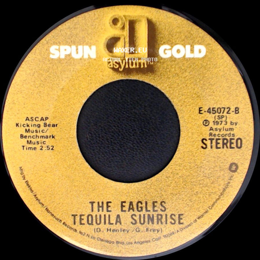 The Eagles - Tequila Sunrise / Already Gone side A