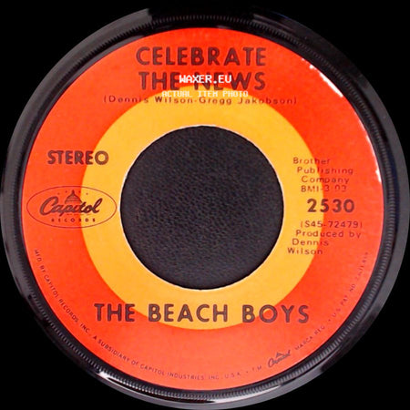 The Beach Boys - Celebrate The News / Break Away side A