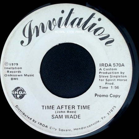 Sam Wade - Ain't It Like You / Time After Time side B