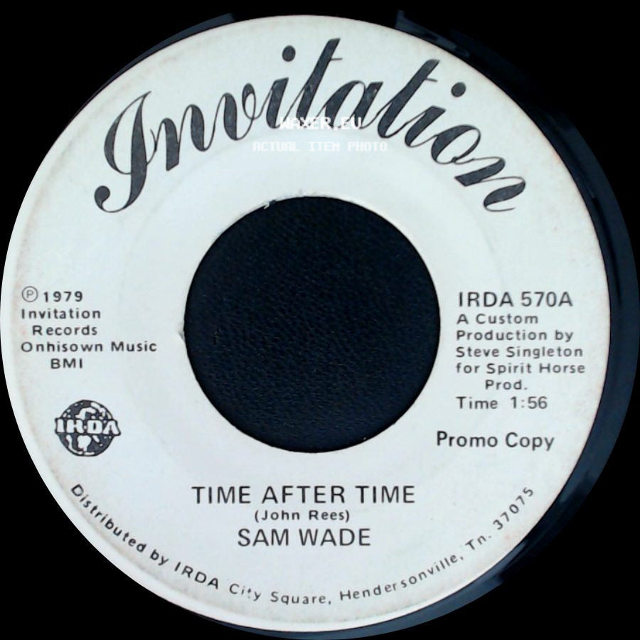 Sam Wade - Ain't It Like You / Time After Time side B