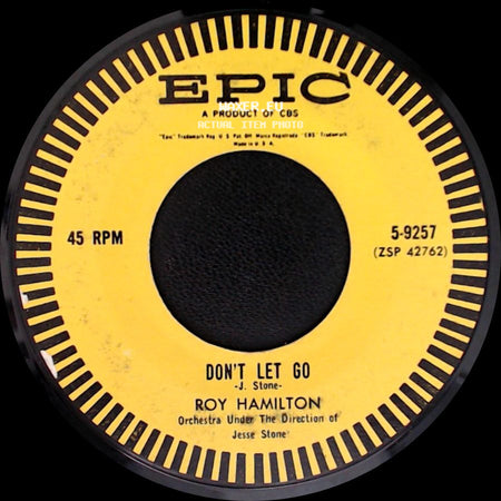 Roy Hamilton - Don't Let Go / The Right To Love side A