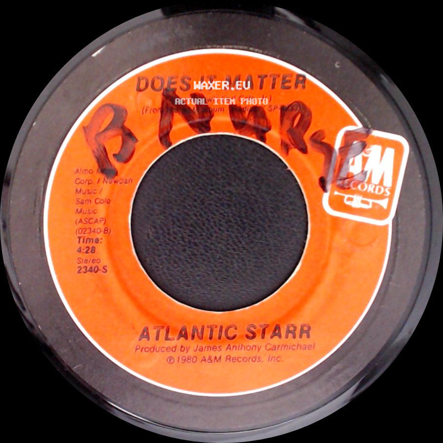 Atlantic Starr - Does It Matter / Send For Me side A