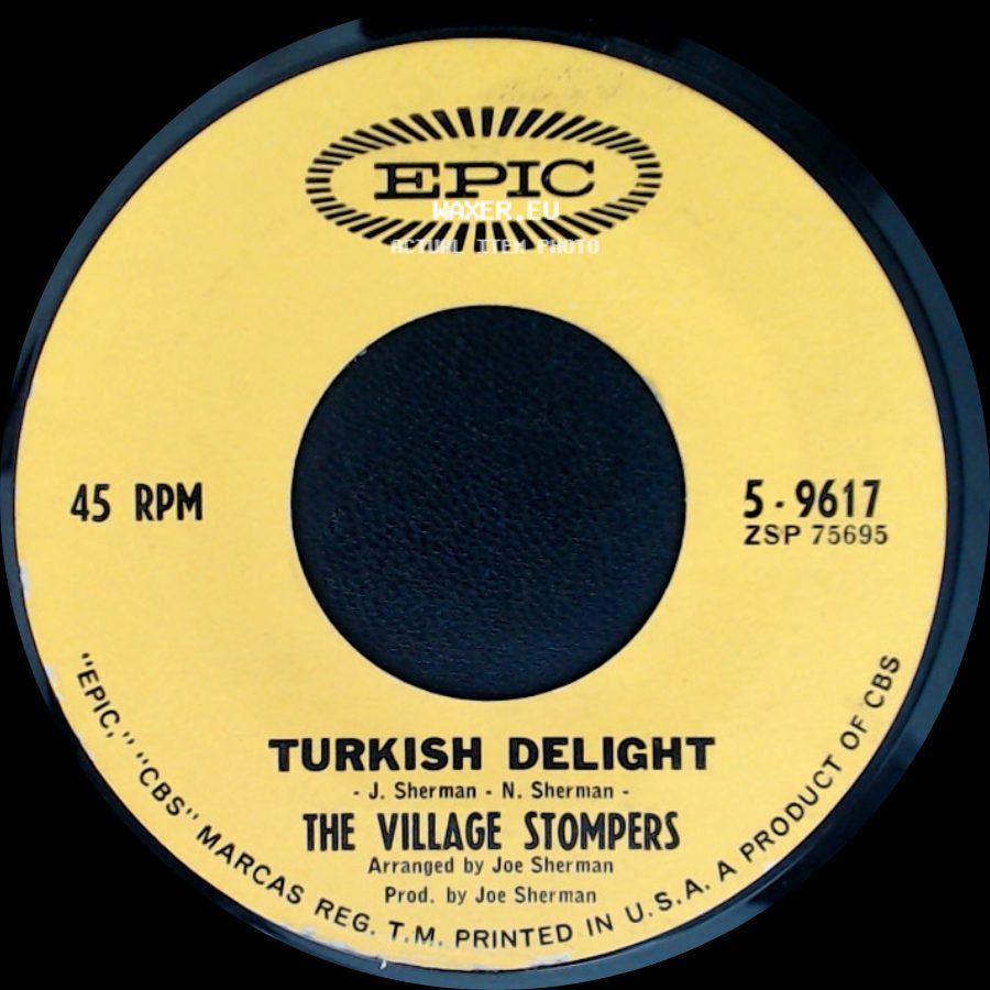 The Village Stompers - Washington Square / Turkish Delight side B