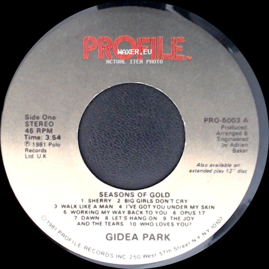 Gidea Park - Seasons Of Gold / Lolita side A