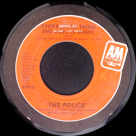 The Police - Every Little Thing She Does Is Magic / Shambelle side A