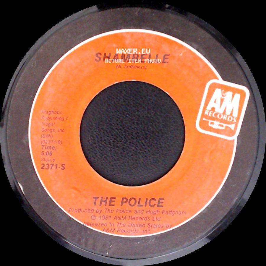 The Police - Every Little Thing She Does Is Magic / Shambelle side B