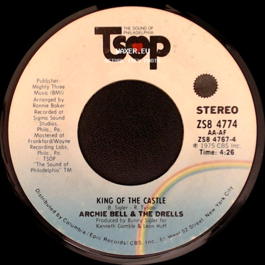 Archie Bell & The Drells - The Soul City Walk / King Of The Castle side B