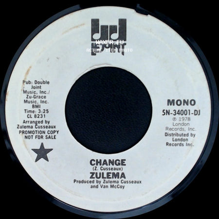 Zulema - Change / Change side A