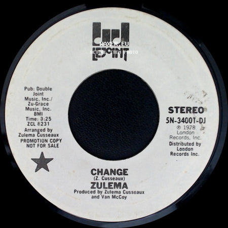 Zulema - Change / Change side B