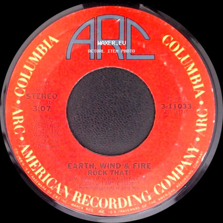 Earth, Wind & Fire - After The Love Has Gone / Rock That! side B