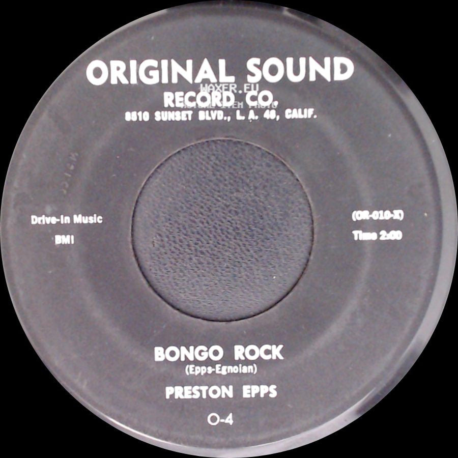 Preston Epps - Bongo Rock / Bongo Party side A