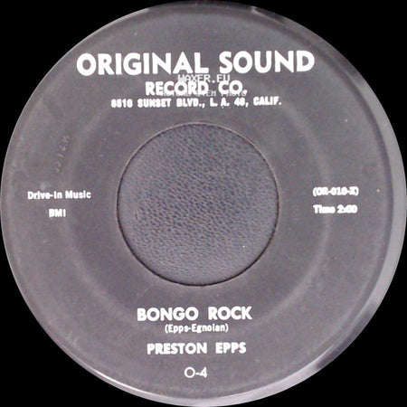 Preston Epps - Bongo Rock / Bongo Party side A