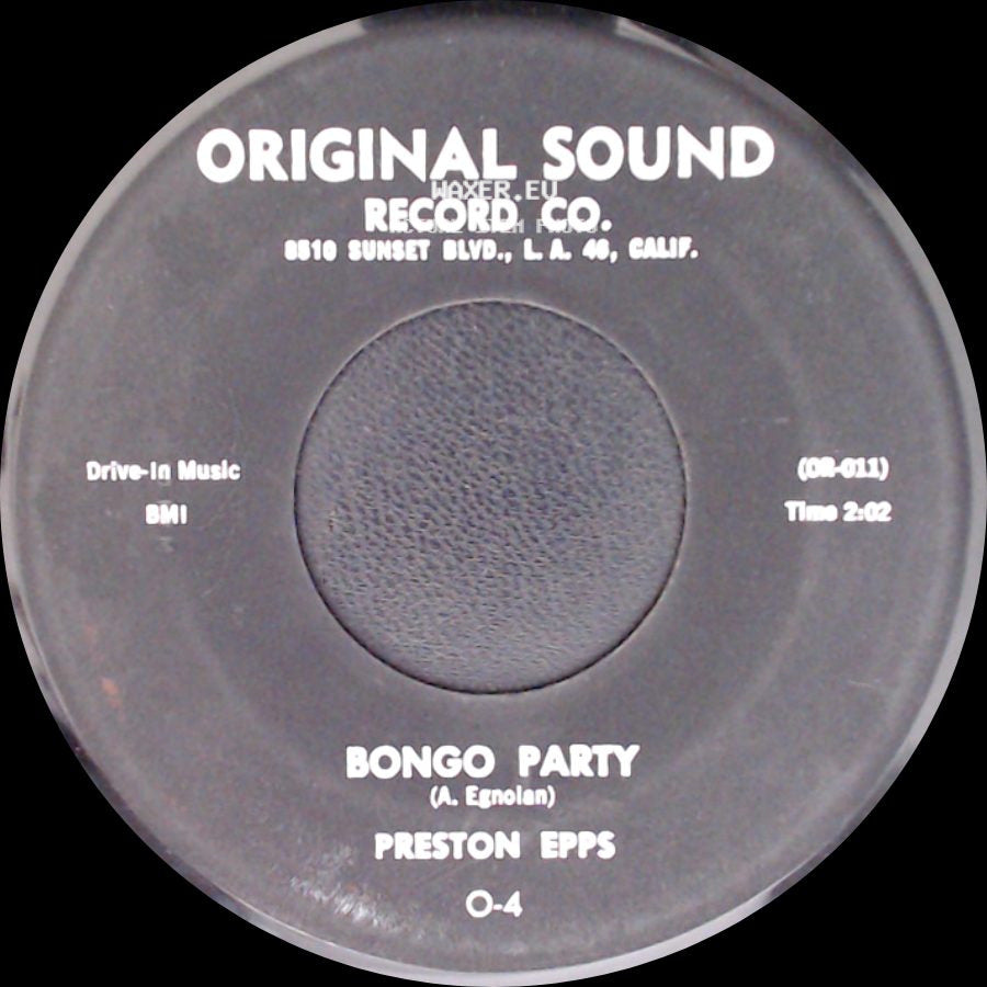 Preston Epps - Bongo Rock / Bongo Party side B