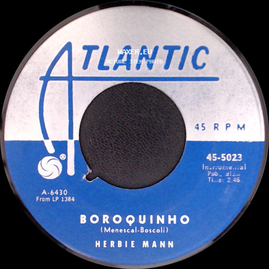 Herbie Mann - Boroquinho / Right Now side A