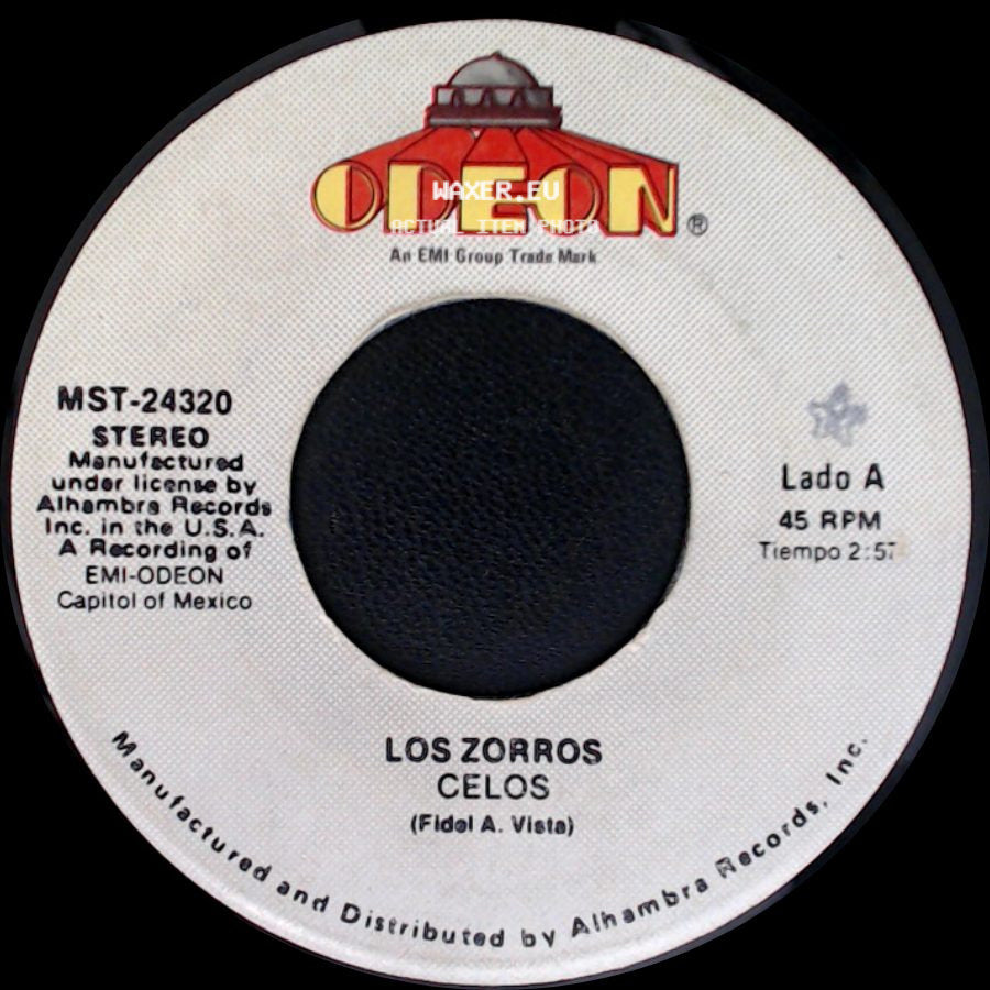 Los Zorros - Celos / Titiritando side A