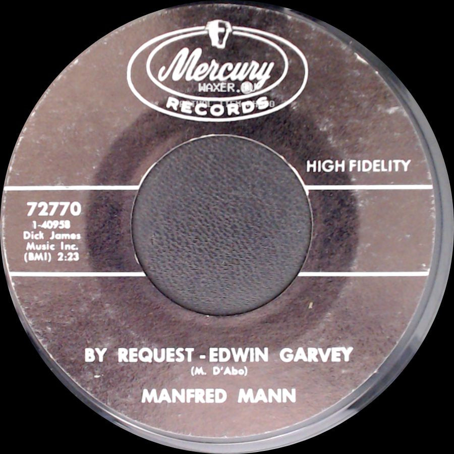Manfred Mann - By Request - Edwin Garvey / The Mighty Quinn (Quinn The Eskimo) side A