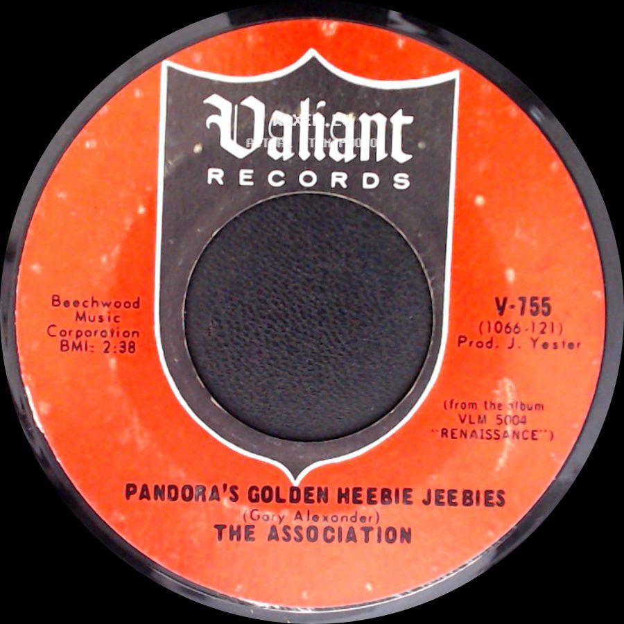 The Association - Pandora's Golden Heebie Jeebies / Standing Still side A