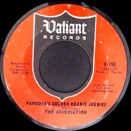 The Association - Pandora's Golden Heebie Jeebies / Standing Still side A