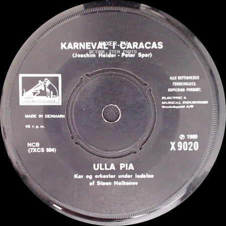 Ulla Pia - Flower Power Tøj / Karneval I Caracas side B