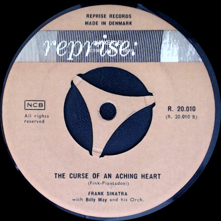 Frank Sinatra With Billy May And His Orch. / Frank Sinatra - The Curse Of An Aching Heart / Granada side A