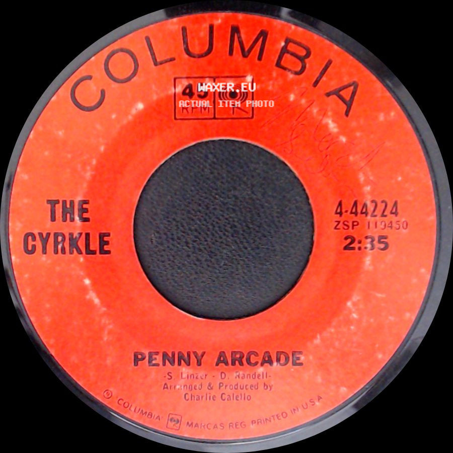 The Cyrkle - The Words / Penny Arcade side B